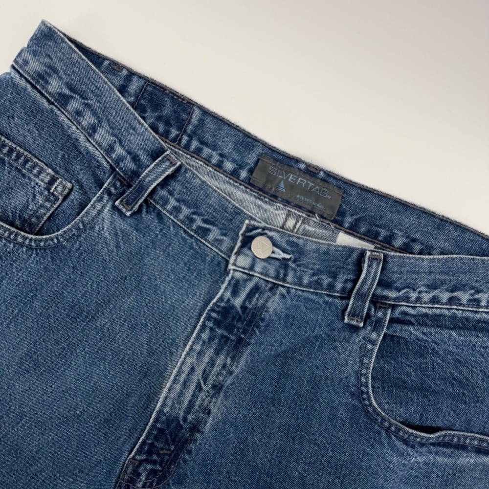 Levi's SilverTab Baggy Jeans Mens 34x34 Blue Vintage 90s Streetwear 1998 Denim